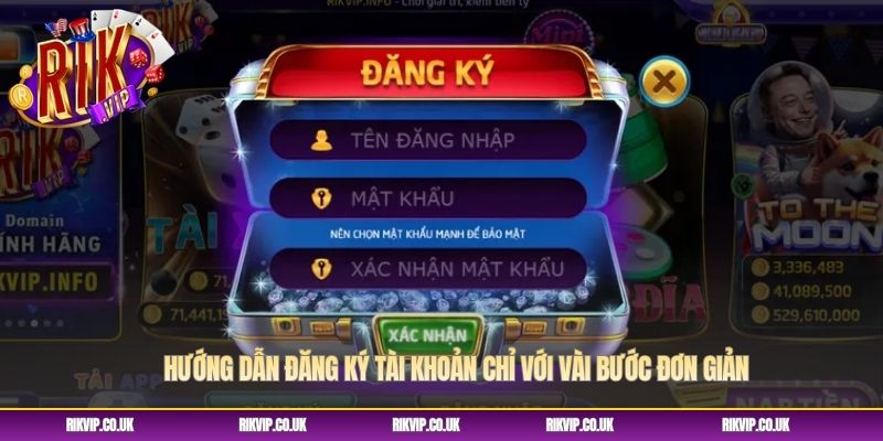 Hướng dẫn đăng ký tài khoản chỉ với vài bước đơn giản